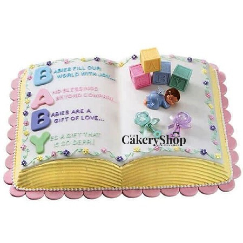 Book shape teachers day special cake 1.5 kg