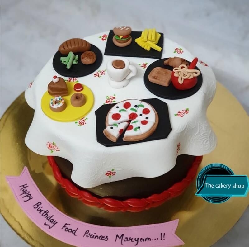 Foodie lover cake - Picture of Kreative Kakez, Pune - Tripadvisor