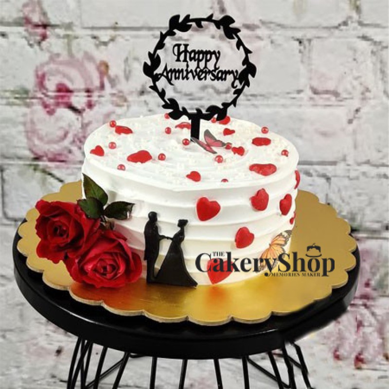 Cake For Couple | bakehoney.com
