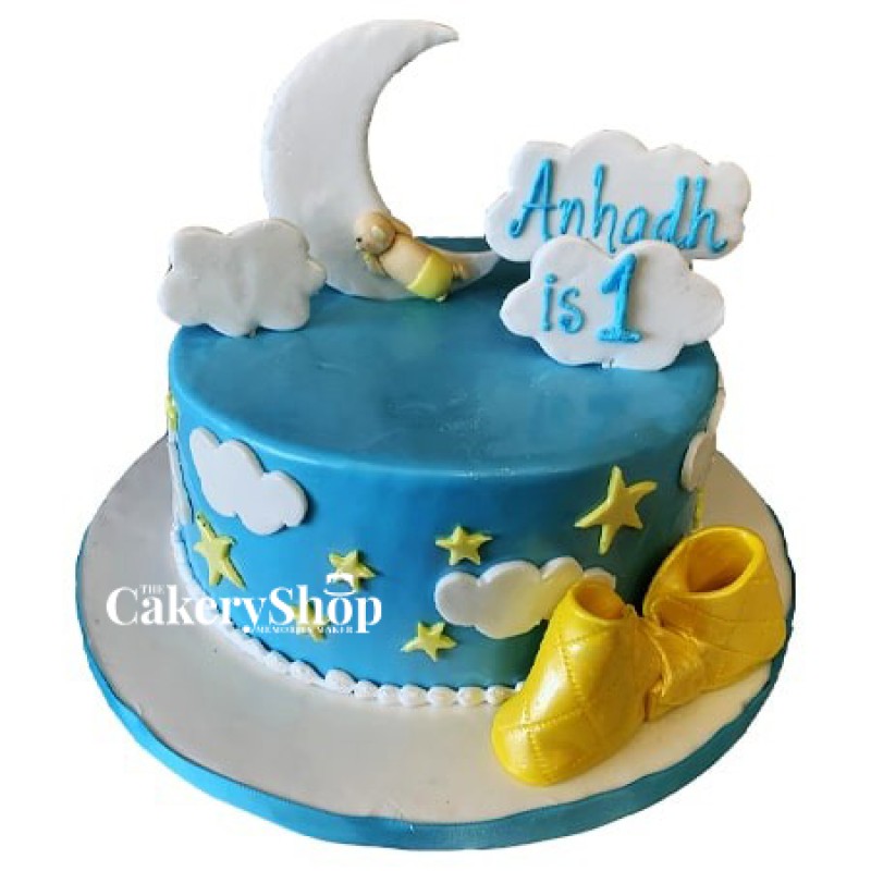 Moon Star Cake Topper Welcome to the World Gold Cake Topper - Etsy