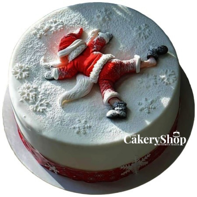 Easy Santa Cake