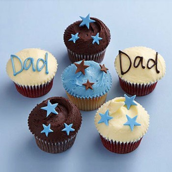 Twinkling Stars Cupcakes for Dad