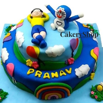 Doremon Nobita Cake