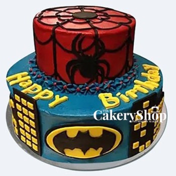 Spiderman/Batman Cake — | lupon.gov.ph