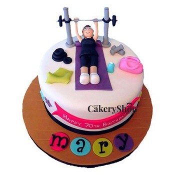 Fit Girl To Craze Cake