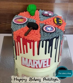 Marvel Avengers Cake