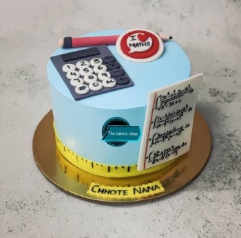 Mathematician Cake