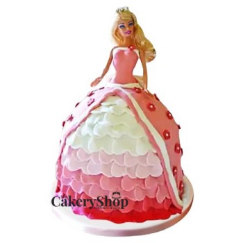 Style Queen Barbie Cake