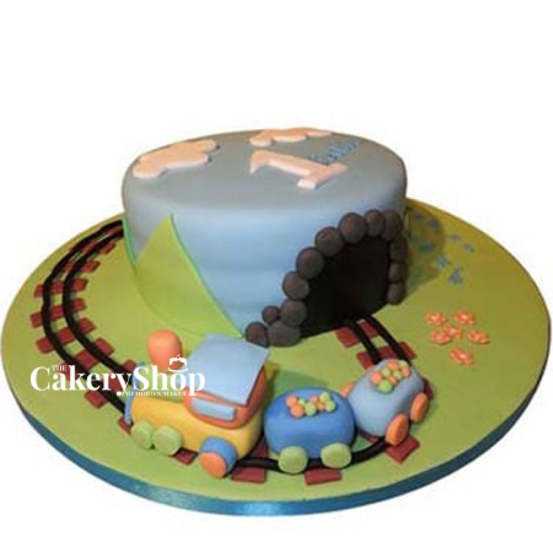 3D Car, Train & Plane Theme Cakes for Kids - Deliciae Cakes