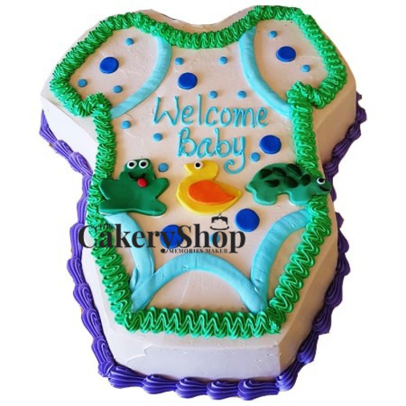 Buy Welcome Baby Cake | Great Deals | The Cakery Shop